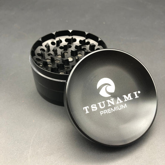 TSUNAMI DRY HERB GRINDER 4 PIECE 75MM