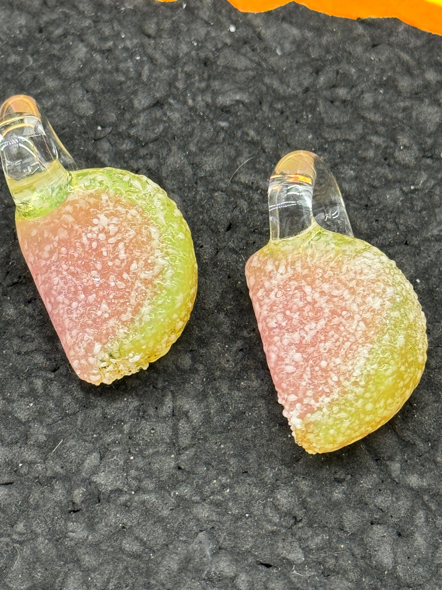 Emperial glass watermelon pendant
