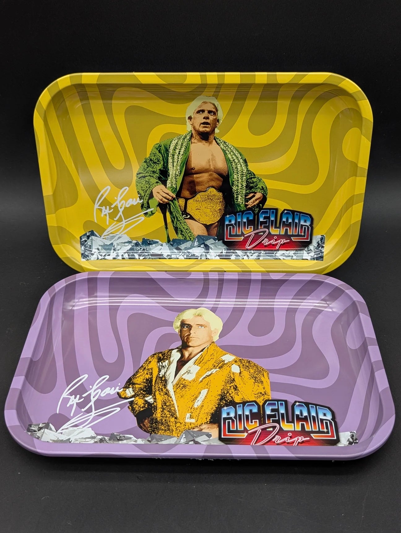 RIC FLAIR DRIP - METAL ROLLING TRAYS