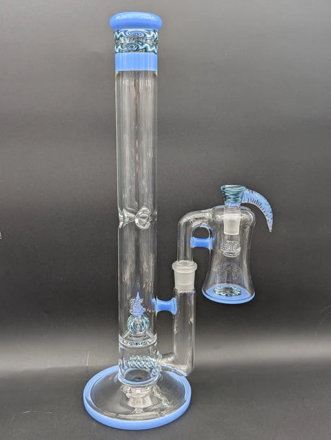 2K Glass Worked Full Accent Bong Set