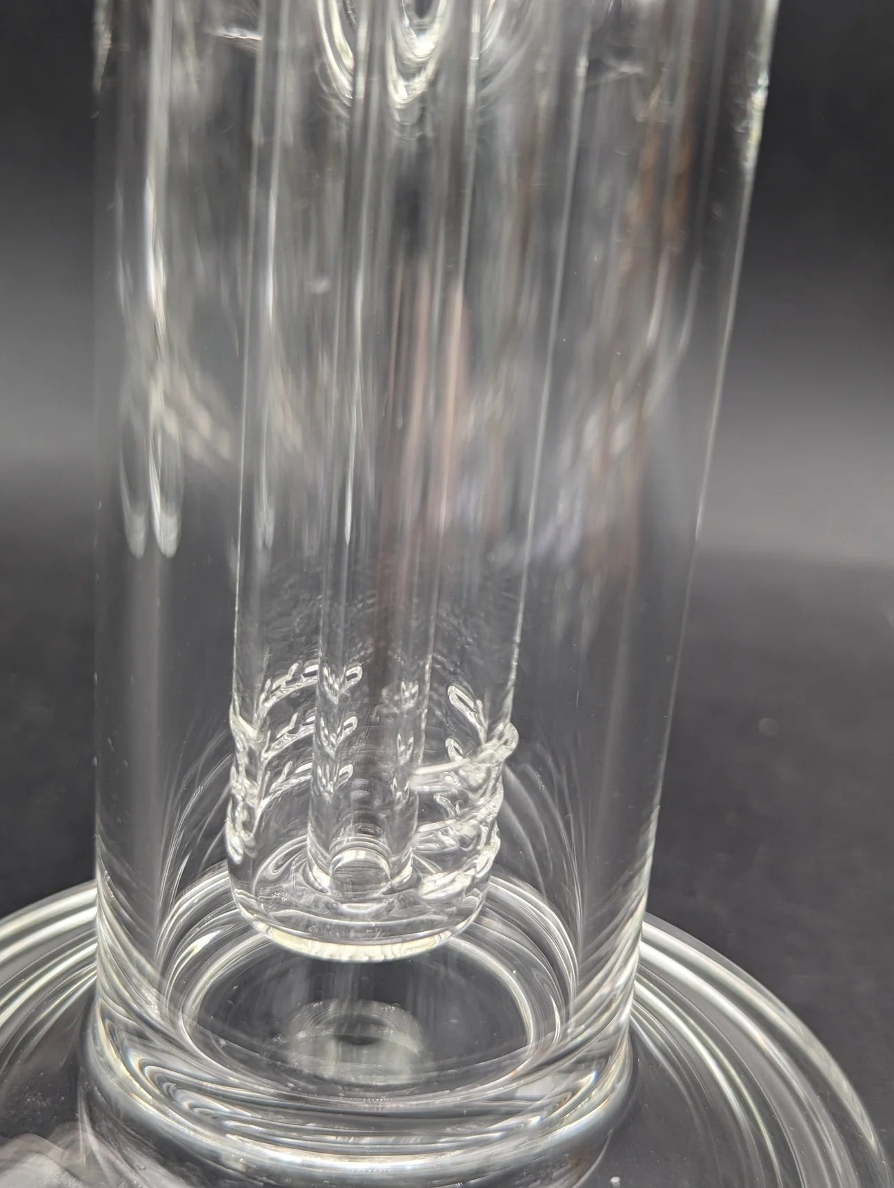 GREEK GLASS 14" TORUS INCYCLER BONG