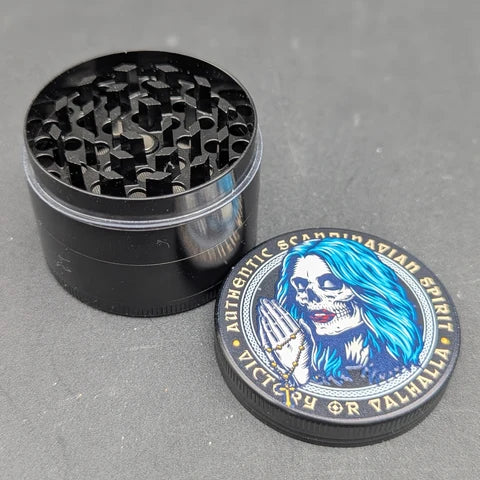 45mm Black Skull Grinder