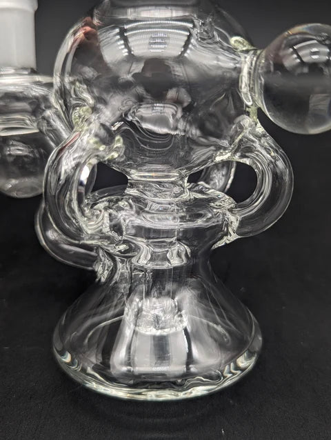 5" Triple Uptake Sphere Recycler Dab Rig
