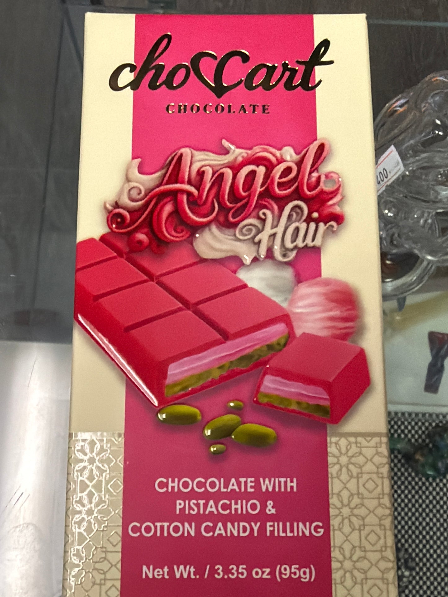 Angle hair Dubai chocolate