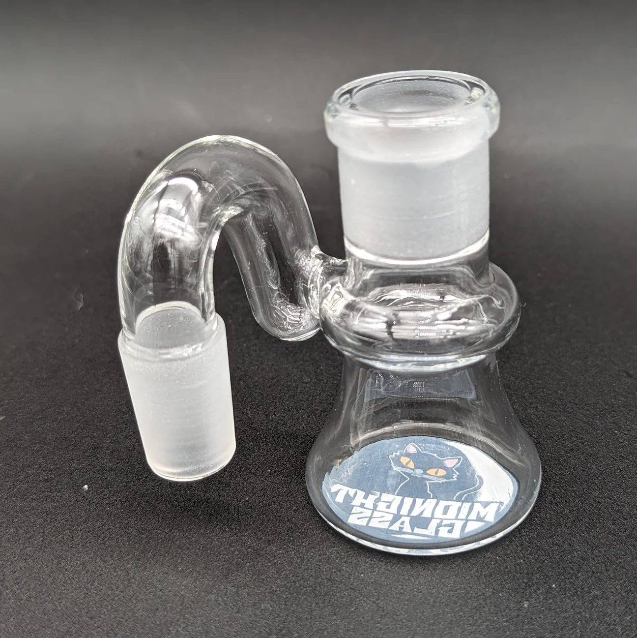 MIDNIGHT GLASS CLEAR DRY ASH CATCHER 18MM