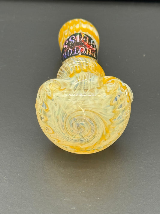 PHOTON GLASS LINE WORK SPOON