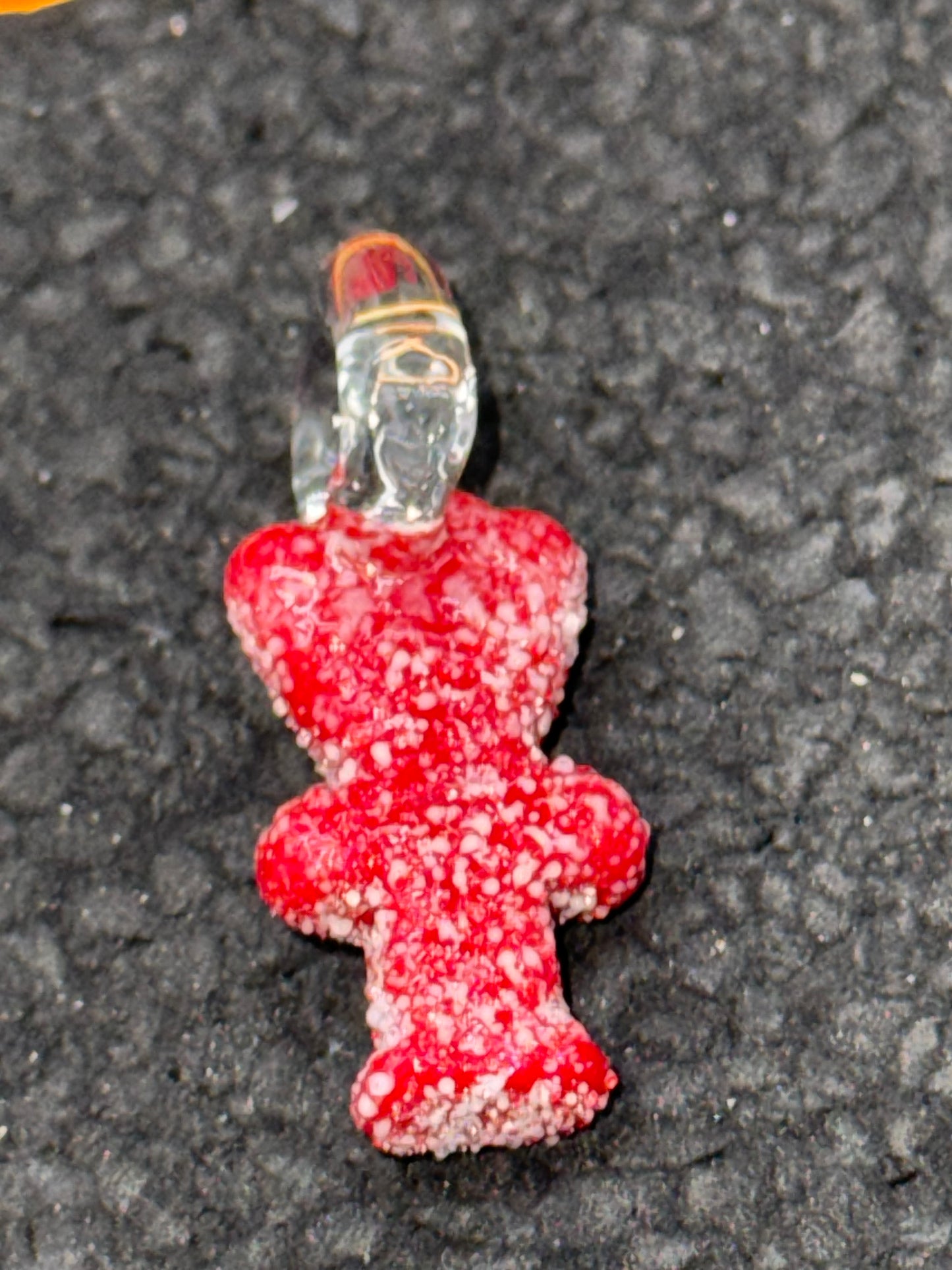 Emperial glass sour kid pendant