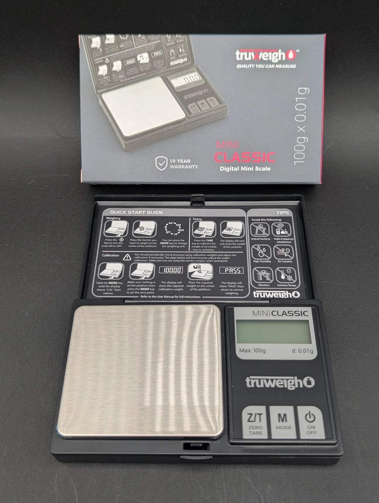 TRUWEIGH MINI CLASSIC SCALE - 100G X 0.01G