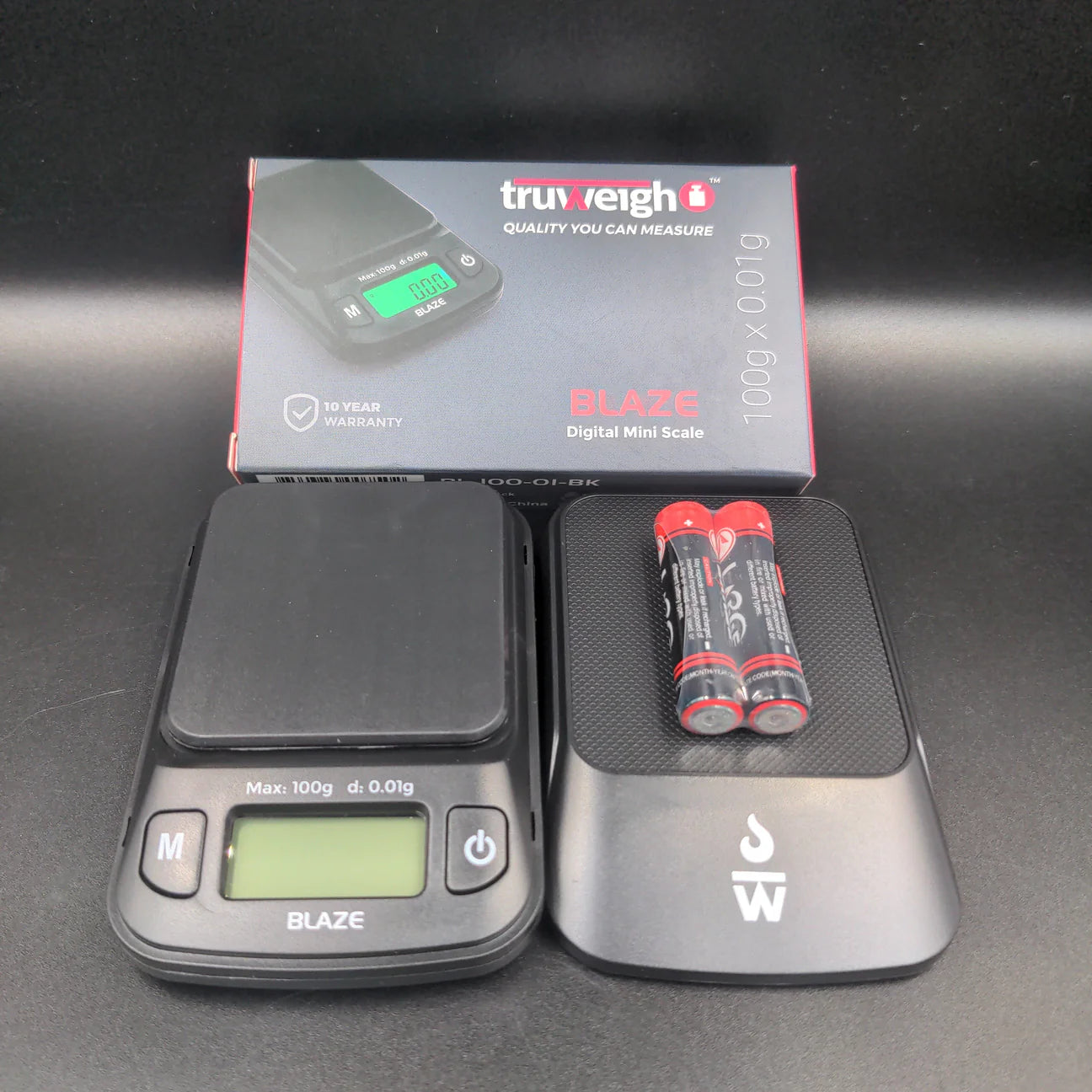 TRUWEIGH "BLAZE" SCALE 100G X 0.01G