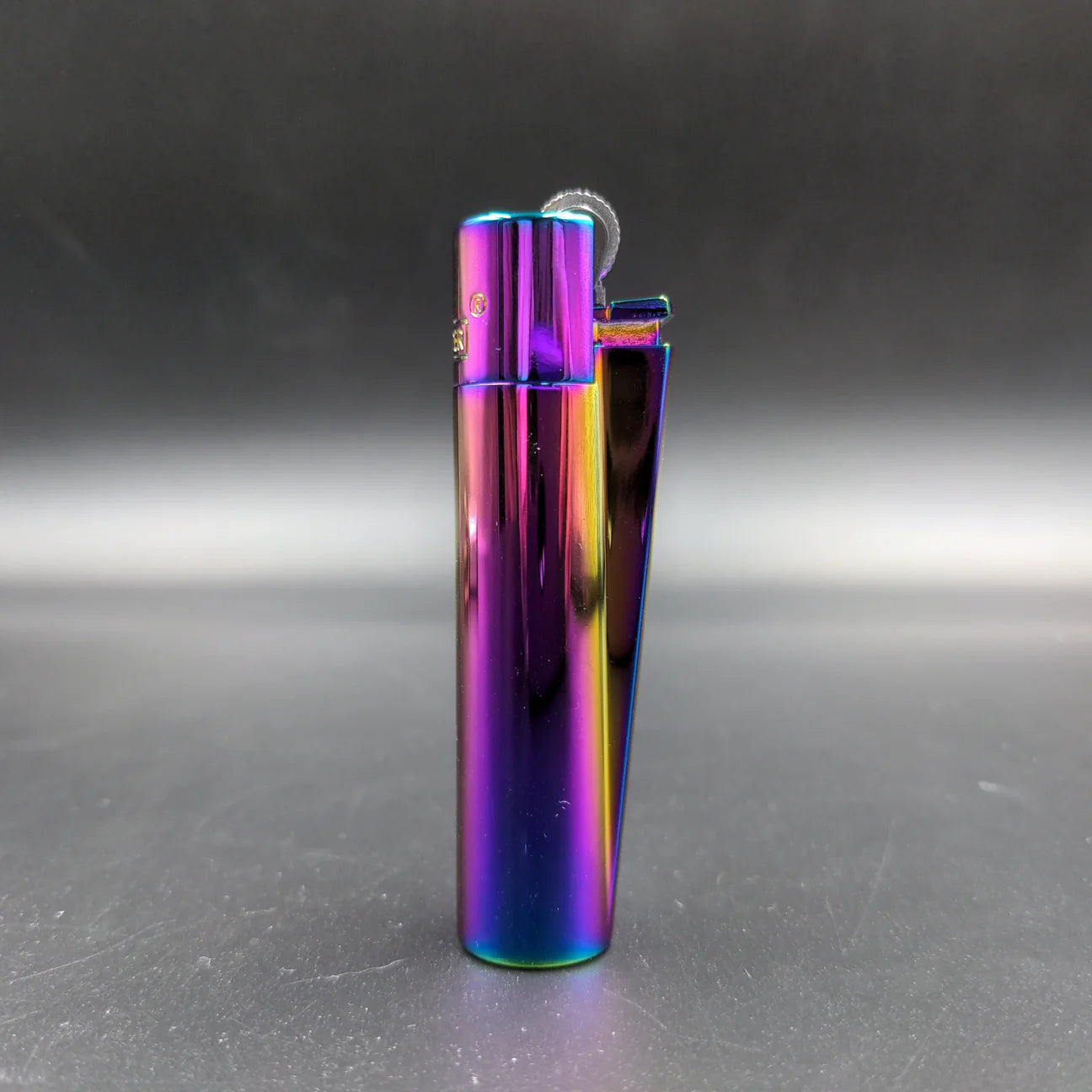 CLIPPER "ICY" REFILLABLE BUTANE LIGHTER - METAL