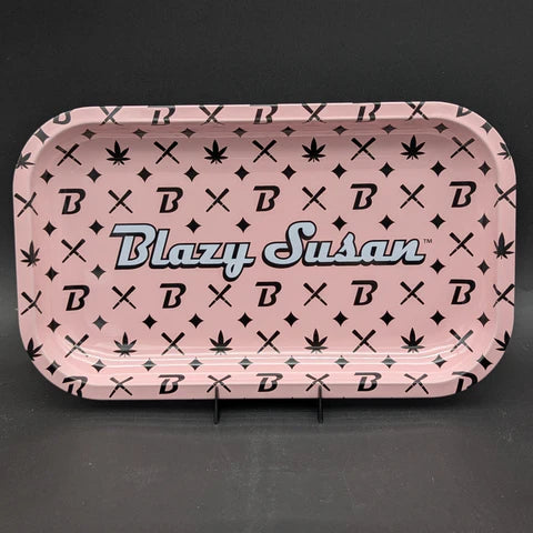 Blazy Susan Medium Metal Rolling Tray