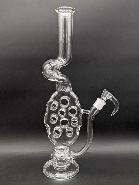 Greek Glass 18" Swiss Tube 2.0 - Side Feeder