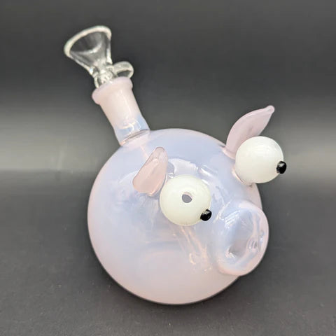 Hittn Glass 4" Pig Sphere Bubbler