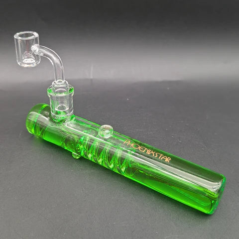 Phoenix 7" Glycerin Coil Portable Dab Rig