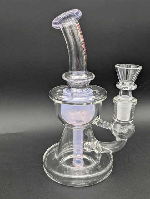 Phoenix Glass 7" Multi Hole Incycler Bong
