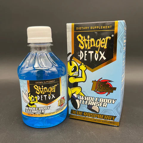Stinger 1hr Whole Body Detox | Blue Raspberry | 8oz