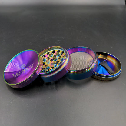 TSUNAMI DRY HERB GRINDER 4 PIECE 63MM