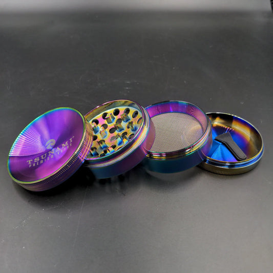 TSUNAMI DRY HERB GRINDER 4 PIECE 63MM