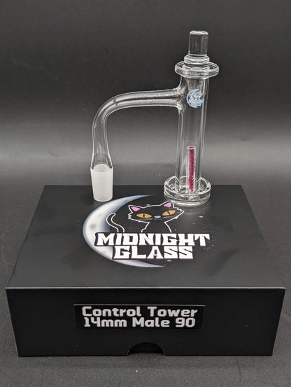 MIDNIGHT QUARTZ CONTROL TOWER BANGER SET 14MM
