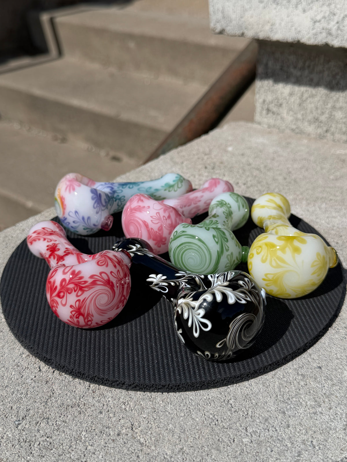 Sqwash glass whole venna bowl