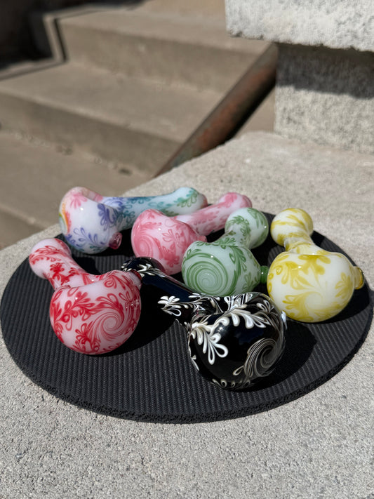 Sqwash glass whole venna bowl