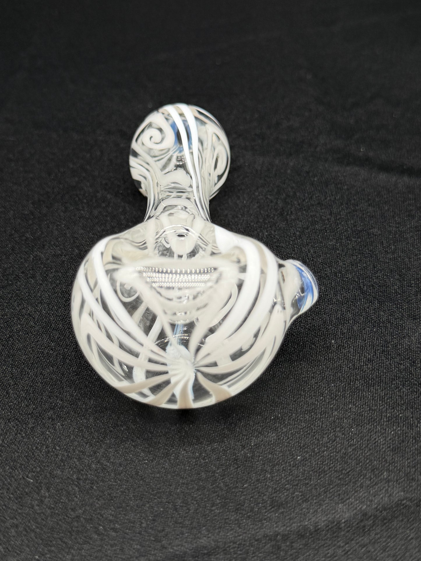 Sqwash glass Indian style bowl