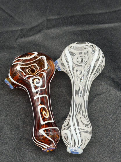 Sqwash glass Indian style bowl