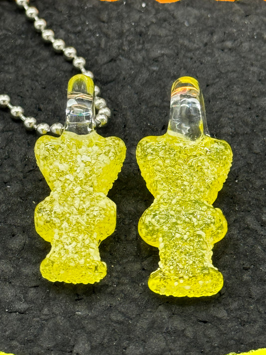 Emperial glass sour kid pendant