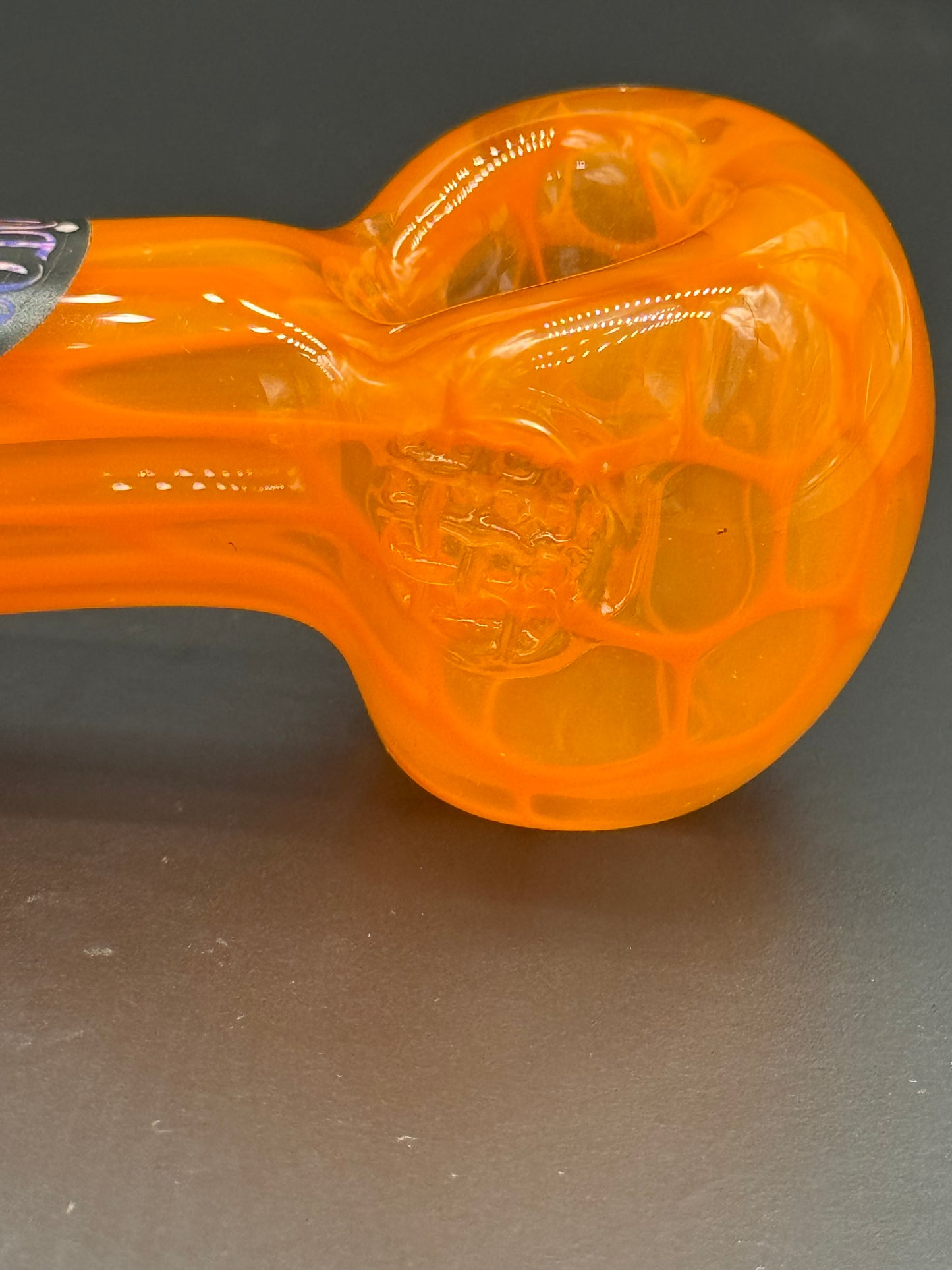 PHOTON GLASS HONEYCOMB SPOON