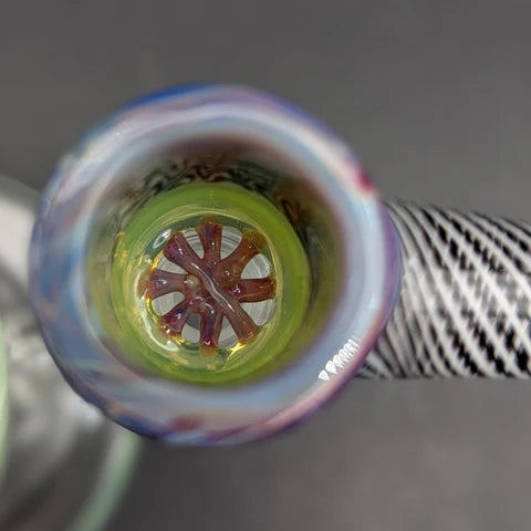 14mm Hittn Glass XL Handle Screened Bowl