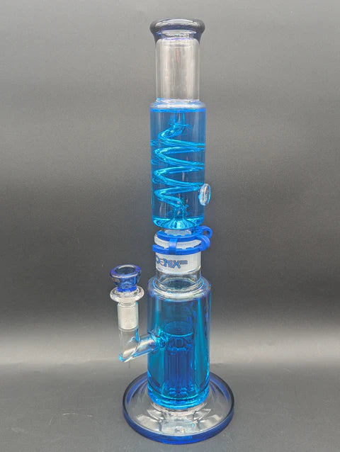 15" Phoenix Dual Glycerin Bong w/ Tree Perc