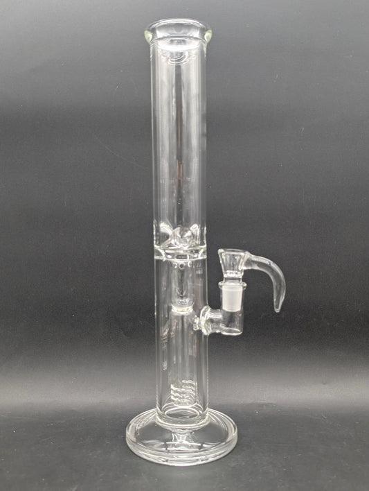 GREEK GLASS 14" TORUS INCYCLER BONG
