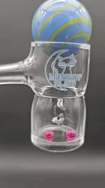 Midnight Quartz Auto Spinner Splash Guard Banger 14mm
