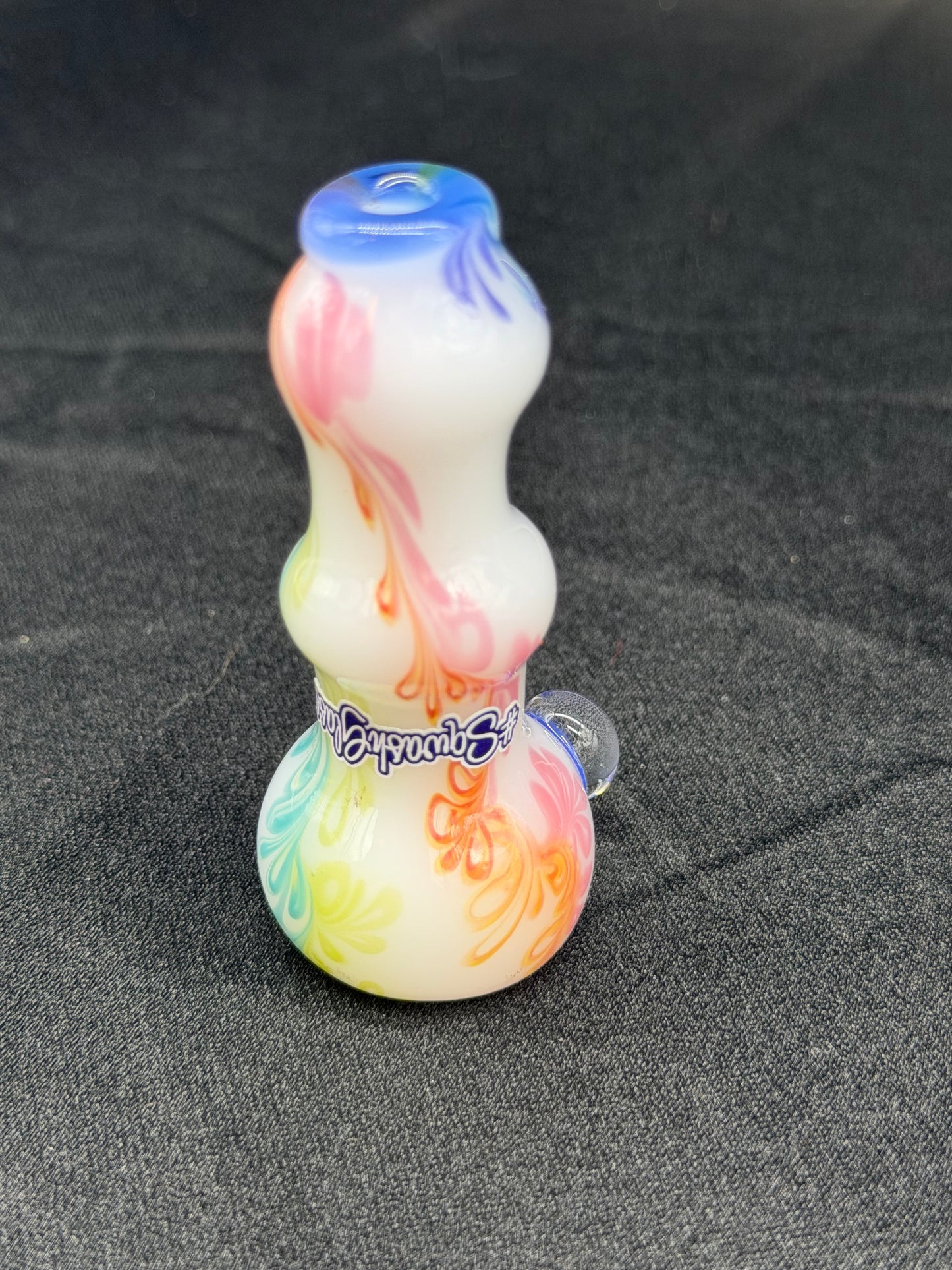 Sqwash glass rainbow venna Chillum