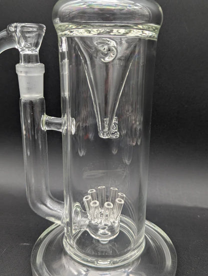 2K Glass 11" Sprinkler Recycler Bong