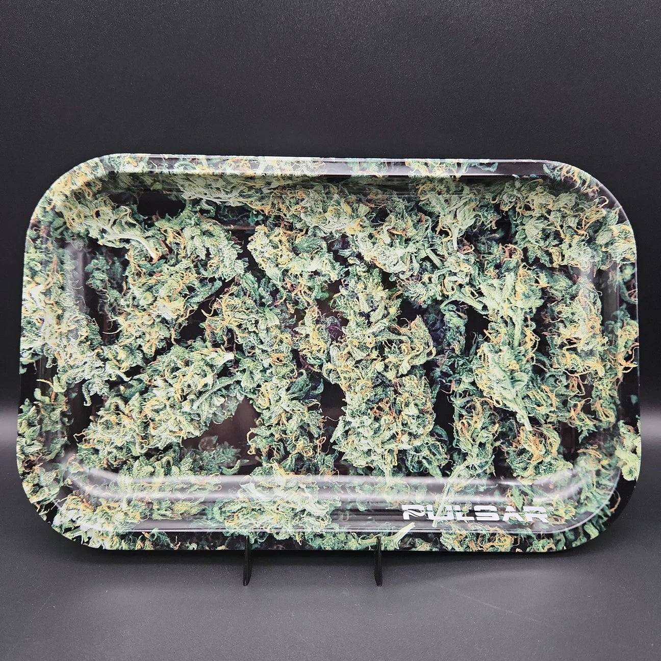PULSAR METAL ROLLING TRAY | BIG BUDZARE | 11"X7"