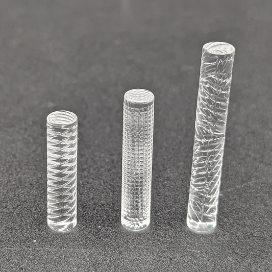 SOLID QUARTZ ROD - PILLAR FOR TERP SLURPERS