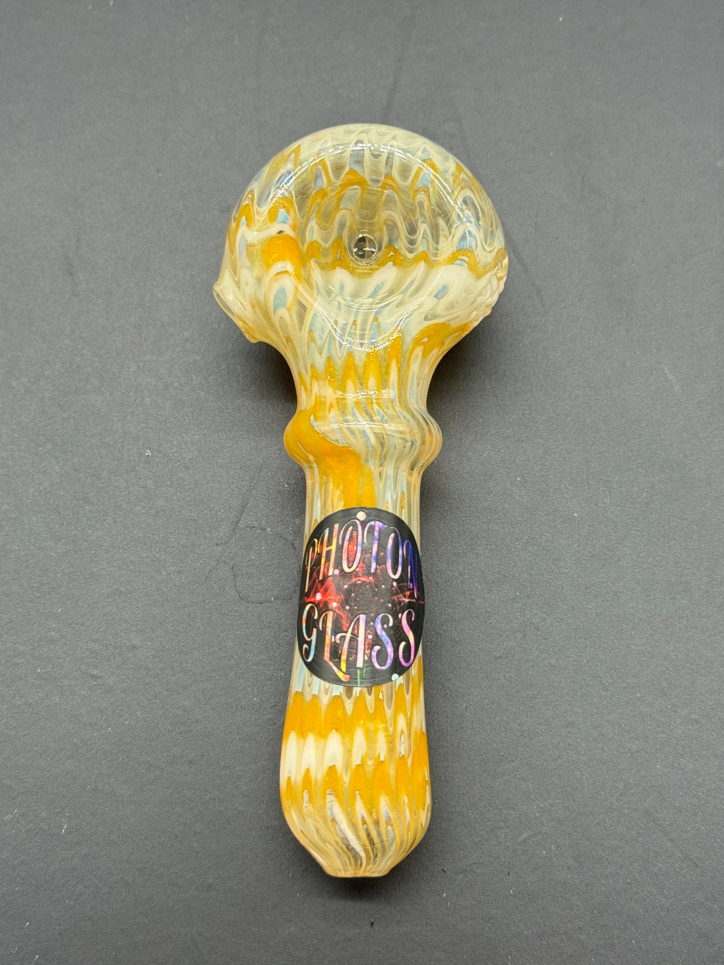 PHOTON GLASS LINE WORK SPOON
