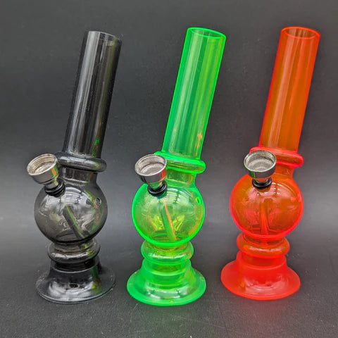 6" Acrylic Bent Neck Bubbler
