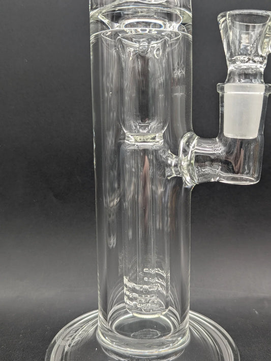 GREEK GLASS 14" TORUS INCYCLER BONG