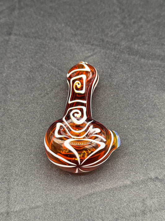 Sqwash glass Indian style bowl