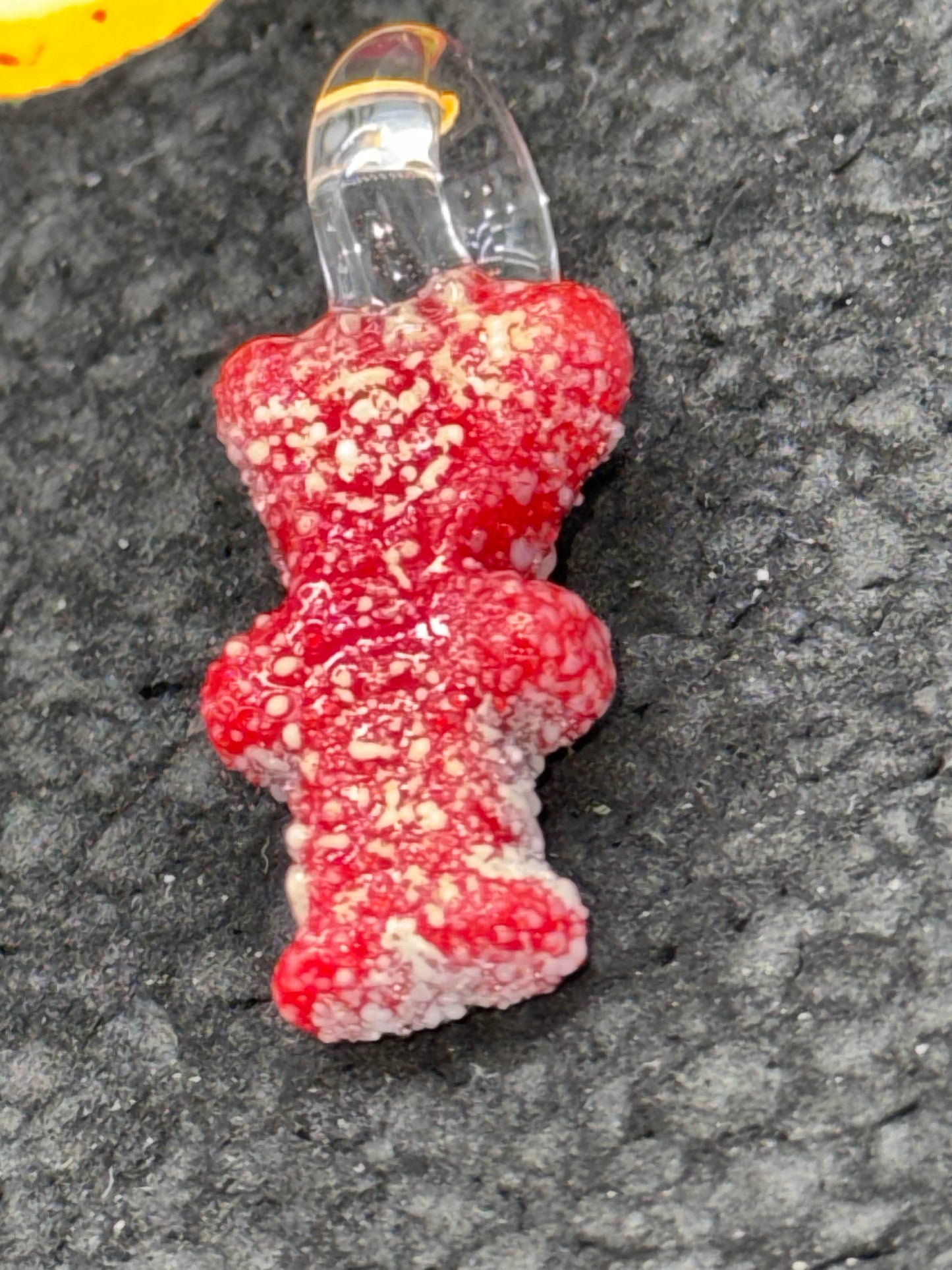 Emperial glass sour kid pendant