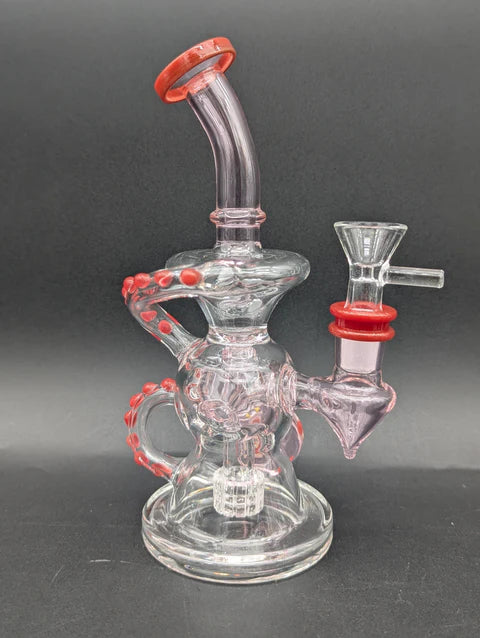 7.5" Tentacle Klein Recycler Bong