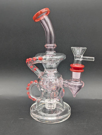 7.5" Tentacle Klein Recycler Bong