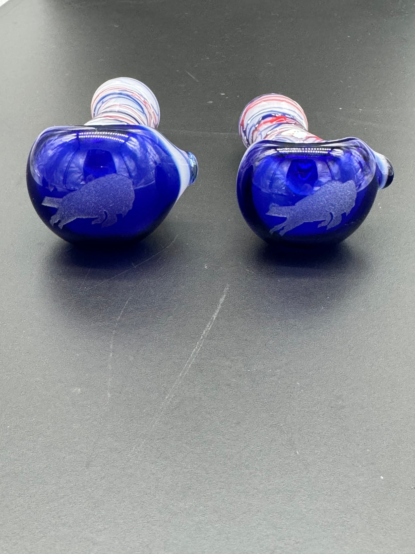 Sqwash glass buffalo bills bowl