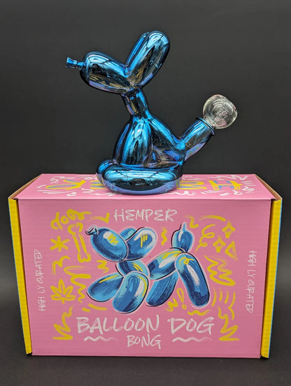 HEMPER BALLOON DOG GLASS WATER PIPE | 5.5"