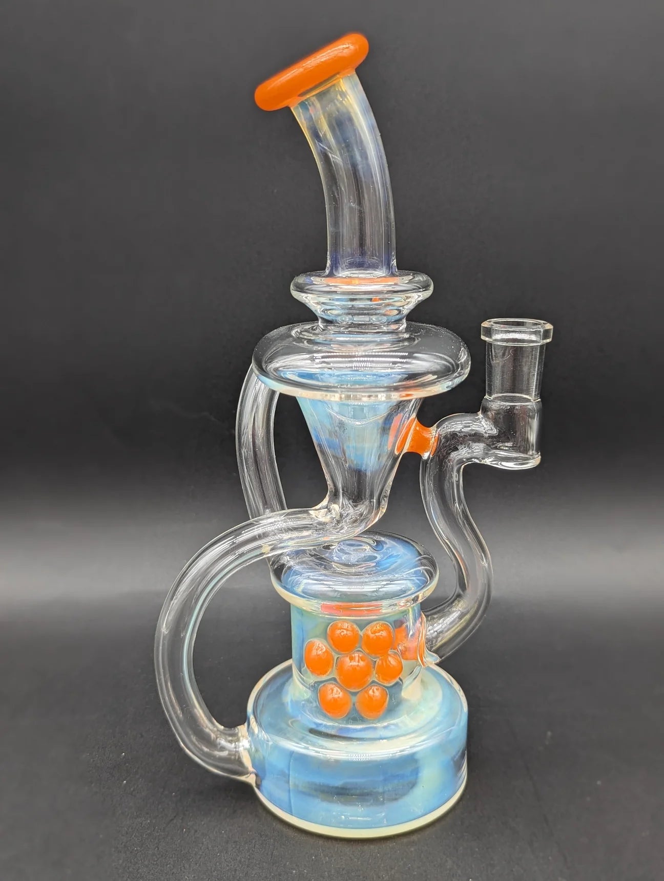 UZZI GLASS FLOATING RECYCLER DAB RIG