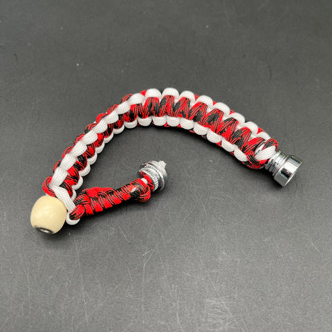8" Threaded Bracelet Pipe w/ Metal Bowl