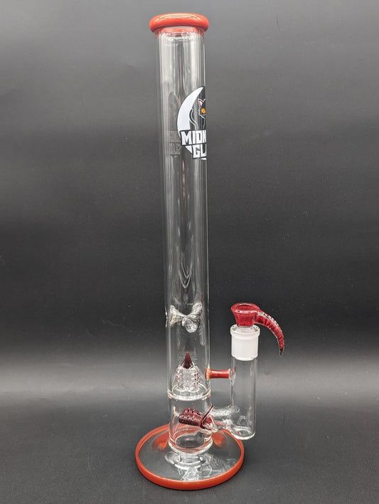 MIDNIGHT GLASS DUAL INLINE + INV3 BONG