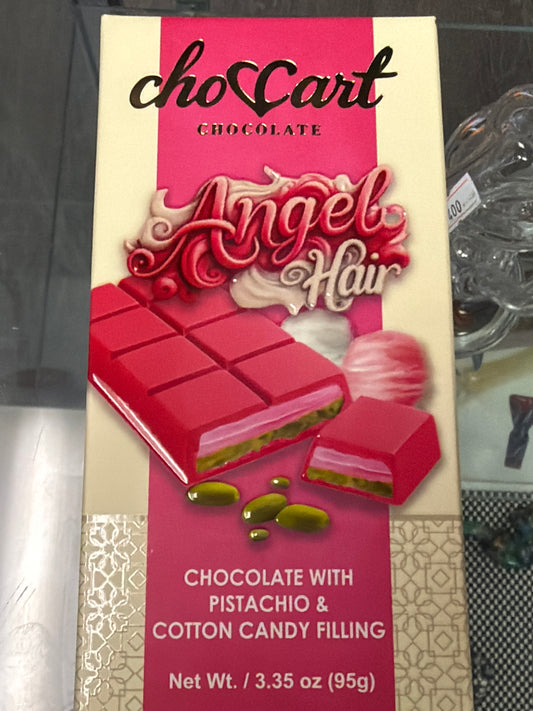 Angle hair Dubai chocolate